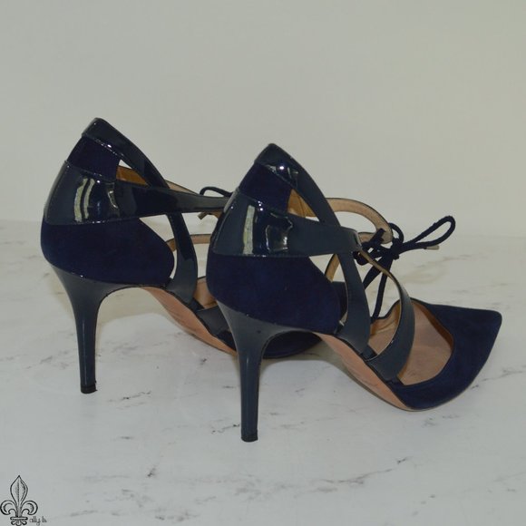 💙Jimmy Choo Navy Vanessa Heels💙 - Picture 6 of 13